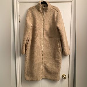Joe fresh sherpa jacket size large